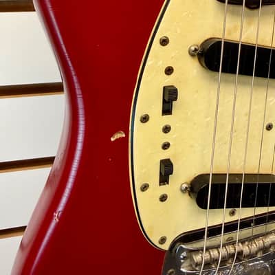Fender Mustang Electric 1965, Red with Hardshell Case - Pre Owned image 15
