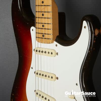 Fender Stratocaster Original Vintage 1958 - sunburst (COD 1700VG) image 7