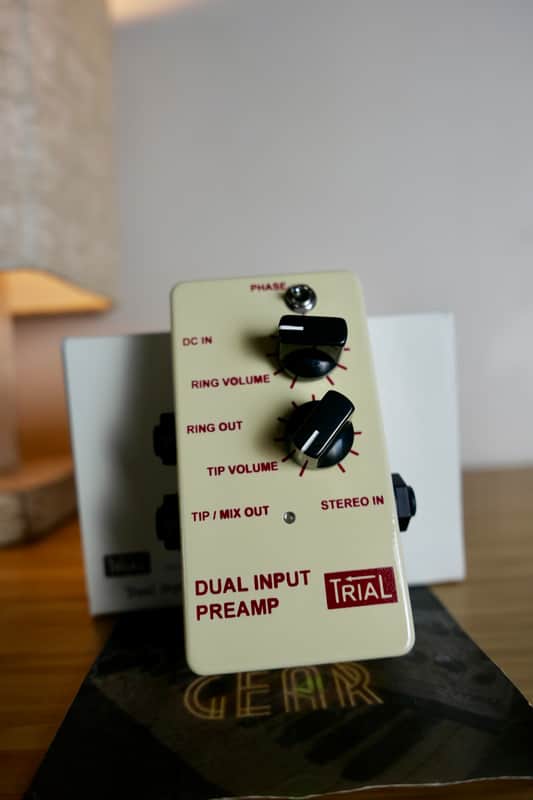 TRIAL Dual Input Preamp Made In Japan (Brand New Open Box) image 1