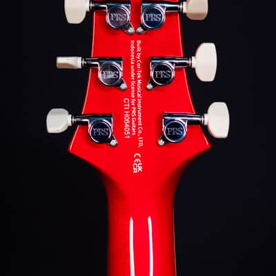 PRS SE Custom 24-08 - Quilt Package, Charcoal Cherry Burst image 10