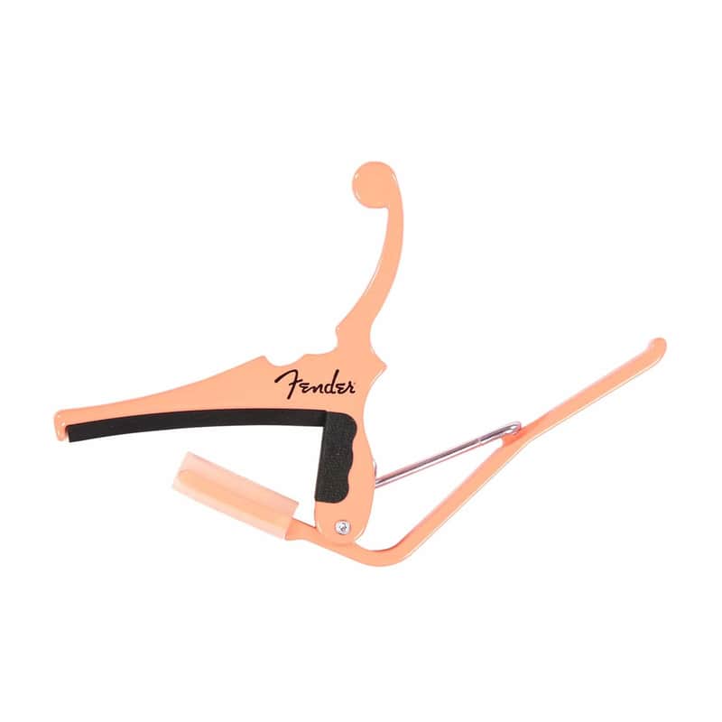 Fender x Kyser Quick-Change Electric Guitar Capo – Pacific Peach image 1