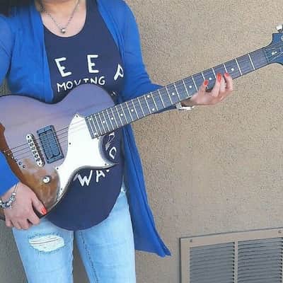 Samick LN10 JTR Designed "Linda" Single Cutaway LP Jr. Electric Guitar / Brown Sunburst  Finish image 8