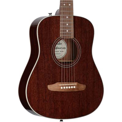 Fender California Standard Redondo Mini Acoustic Guitar (with Gig Bag) image 8