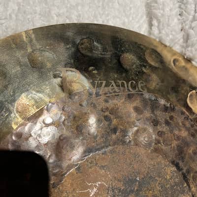 Meinl 15" Byzance Dual Hi-Hat (Pair) 2015 - Present - Unlathed Bow/ Lathed Edge image 5