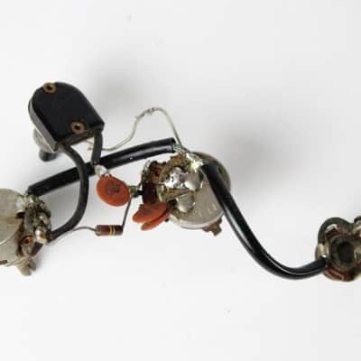 1966 Vintage Gibson EB-0/EB-2/EB-3 Bass Pots Wiring Harness w/Input Jack USA 1960s image 1