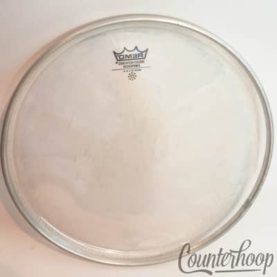 Remo 6x 12" Emperor Tom Drum Heads Clear+1x Coated Batter 2-Ply Weather King USA image 4