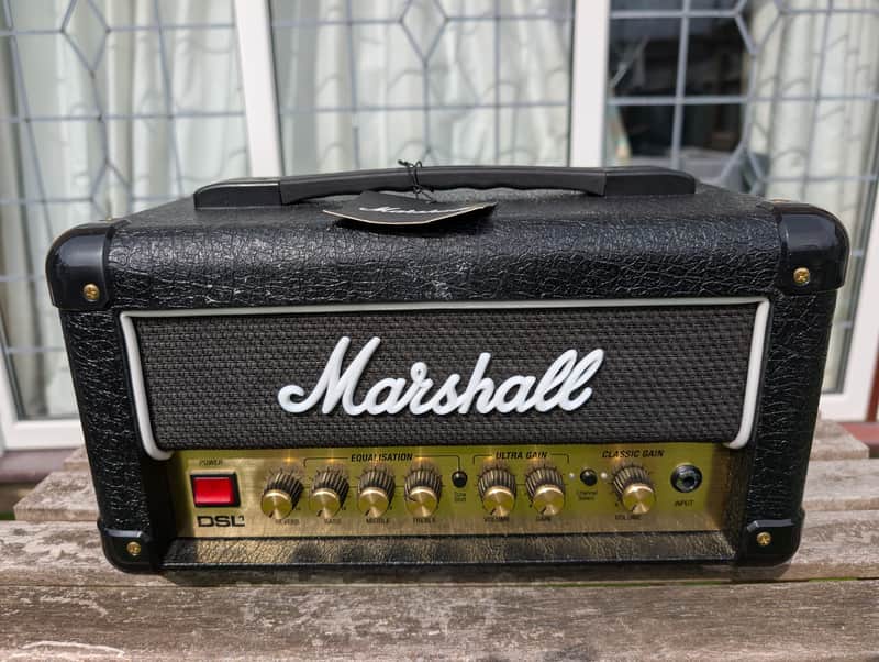 Marshall DSL1HR 2-Channel 1-Watt Guitar Amp Head 2018 - Present - Black image 1