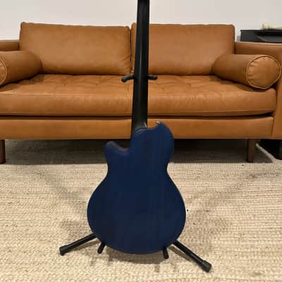 Supro 2043PTB Huntington III with Piezo Pickup 2010s - Transparent Blue image 5