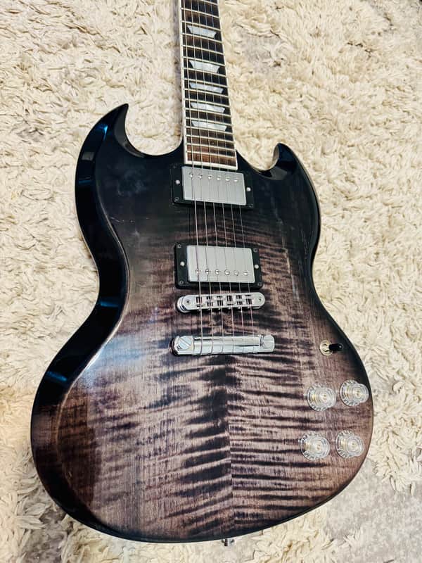 Gibson SG Modern 2019 - Present - Trans Black Fade image 1