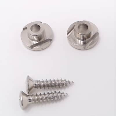 True Custom Shop®Nickel Round Vintage 50's String Retainer for Fender Stratocaster and Telecaster image 2