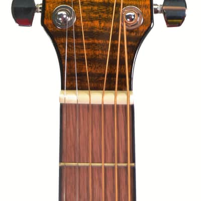 Ibanez AEG70L-TIH Left Handed Acoustic/Electric Guitar – Tiger Burst High Gloss 2024 - Tiger's Eye Burst image 3