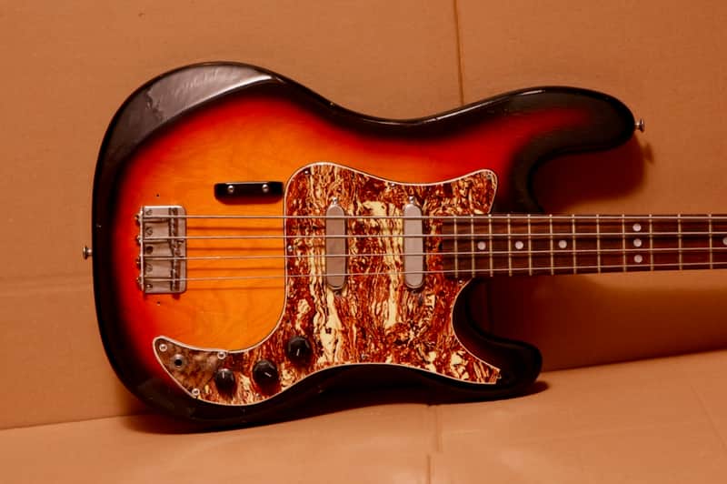 Bellwood Super Swinger Vintage Bass Made in Japan 197ies 1970 Sunburst image 1