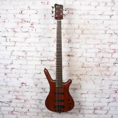 Warwick - Standard Corvette 5 String Electric Bass Guitar - Natural - USED image 2