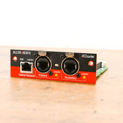 Allen & Heath M-Dante Dante Module for iLive and GLD Mixing Systems CG012MP image 1
