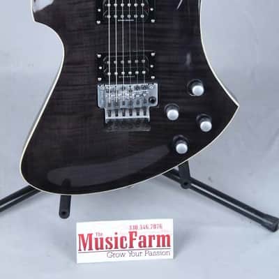 BC Rich TTK1Tone King Limited Mockingbird Electric Guitar 37 of 40 in Trans Black image 3