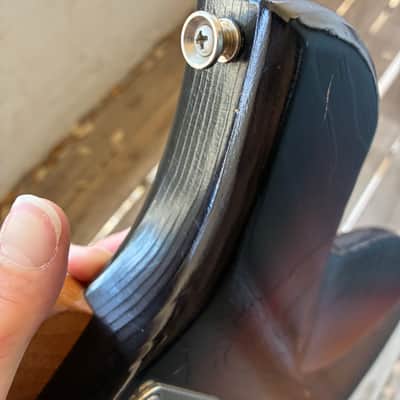 YouTube vid in Description Novo Serus J HH stainless steel frets ebony Sunburst mastery electric guitar image 25