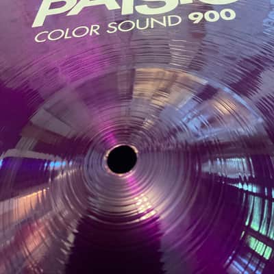 Mint Paiste 22" 900 Series Color Sound Purple Ride Cymbal image 4