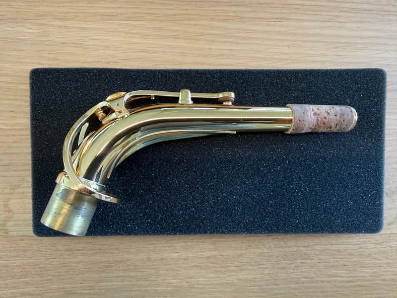 Yamaha V1 Custom Alto Sax Neck 2024 - Lacquered Brass image 1