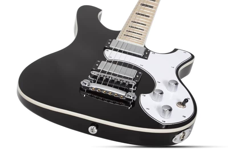 Schecter DIAMOND SERIES Stargazer-6 Gloss Black 6-String Electric Guitar image 1