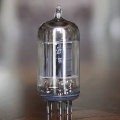 GE 12AX7 NOS Tube - 1950's - Long Plates - U Getter - Copper Grid Posts - Balanced - Awesome image 2