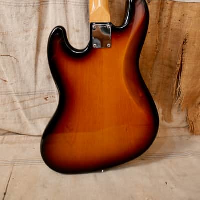 Fender '62 Reissue Jazz Bass AVRI Stack Knob 1993 - Sunburst image 9