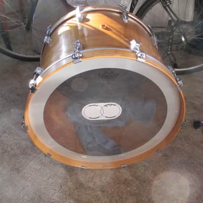 STEAL DEAL!!!! RARE - 1980'S EAMES BIRCH NATURAL DRUM SET - 14-18-24 - THUNDER SIZED! image 1