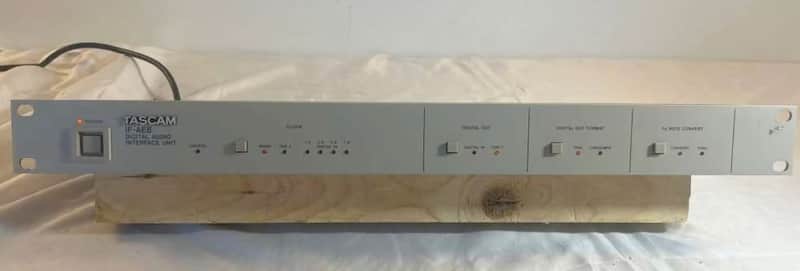 Tascam IF-AE8 Digital Audio Interface Unit TDIF to AES/EBU 8 Channel Rack Works image 1