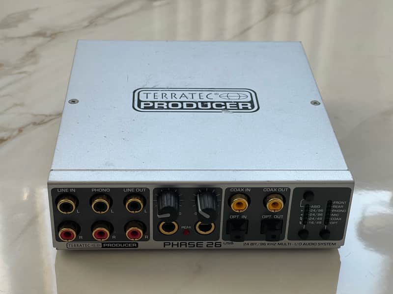 Terratec Producer Phase 26 USB 24 Bit/96Khz I/O Audio System image 1