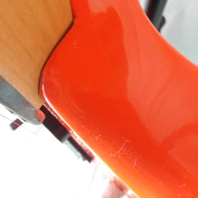 Charvette 100 by Charvel - 1990 Neon Orange image 7