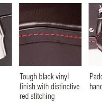 Profile #PRC-300-TE Teardrop Shape Electric Guitar Case - PRC300TE Fits many shapes including Tele, Strat and Revstar image 2