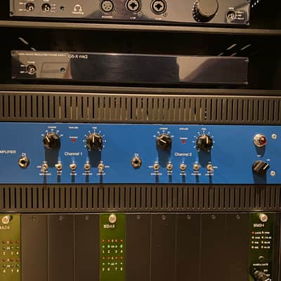Tube-Tech MP 2A Dual Mic Preamplifier / DI 2010s - Blue image 1