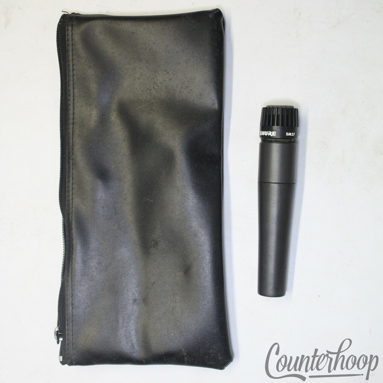 Shure SM57 Cardioid Dynamic Instrument Microphone Mic Guitar Drum Vocal + Case* — main photograph