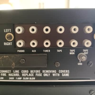 Heathkit AA-1219 amplifier, AJ-1219 Tuner 1977-1981 - Silver and walnut image 6