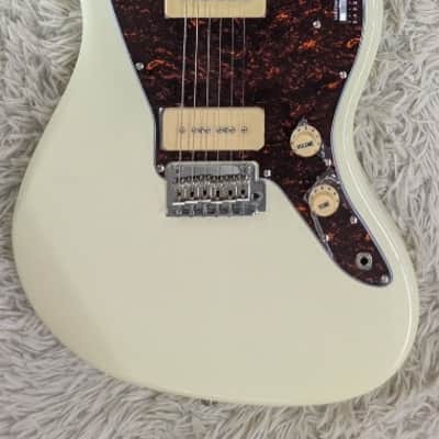 Tagima TW61 Offset Electric Guitar w/P90s, Olympic White Finish - B-Stock