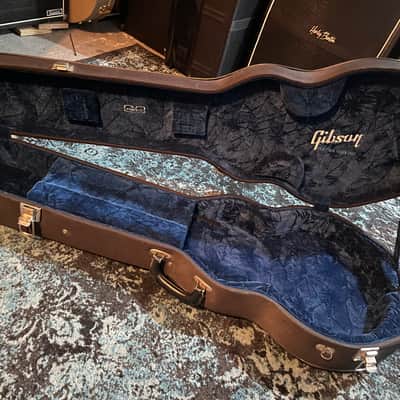 HD.6-X Pro Digital Les Paul Premium Rolling Case - Black / Blue Interior image 1