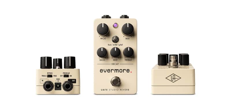 Universal Audio Compact Evermore Studio Reverb Pedal image 1