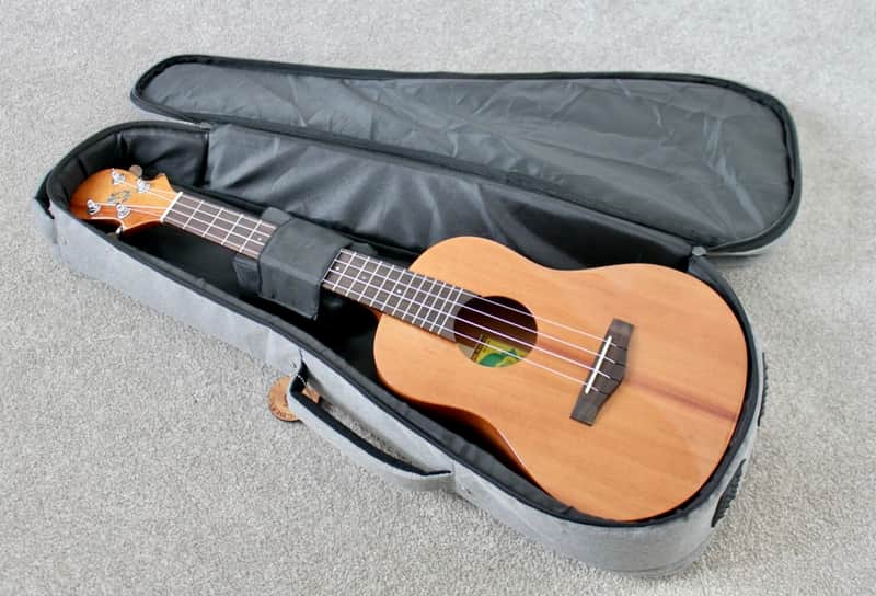 Big Island Ukulele Co. Golden Koa Tenor Ukulele KT-TR W / Carrying Case image 1