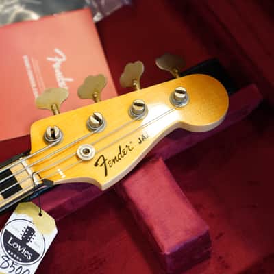 2024 Fender Custom Shop '68 Jazz Bass Relic Electric Bass Aged Black + COA OHSC image 12