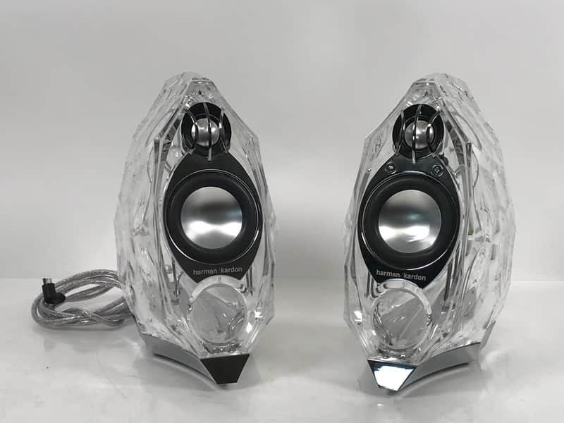 Harman Kardon GLA 55 Multimedia Speakers Rare | Reverb