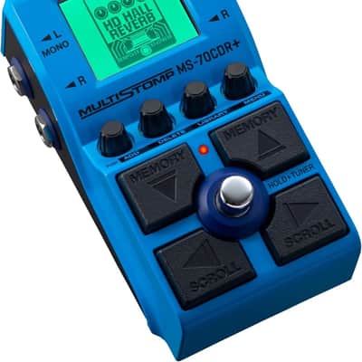 Zoom MS-70CDR+ Multistomp Pedal Multistomp Multi-Effects Pedal image 4