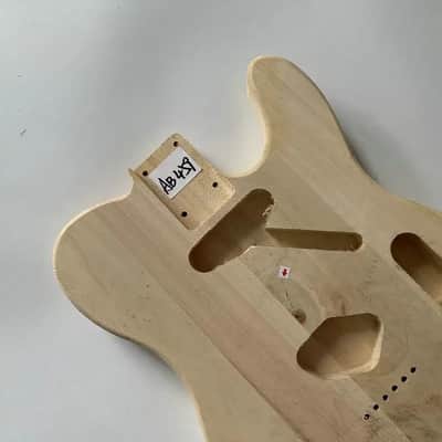 Unfinished Basswood Telecaster Tele Style Guitar Body image 4