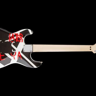 EVH Striped Series Electric Guitar (Crop Circles) image 4