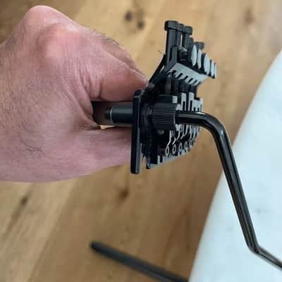 Black Floyd Rose Original Tremolo System with R3 Nut 37mm Titanium Fat Block Made in Germany Bild 4