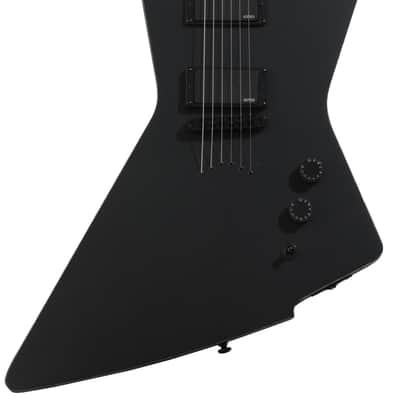 Schecter E-1 Sin Quirin Signature Electric Guitar - Satin Black image 1