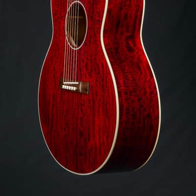 Bourgeois DBJC Beeswing Mahogany SG Red Custom NEW image 13