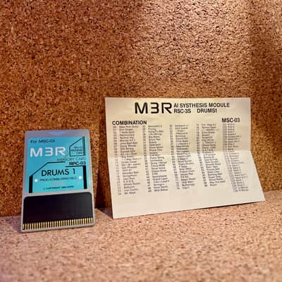 Korg M3R Memory & Rom Program Cards RPC-03 Drums