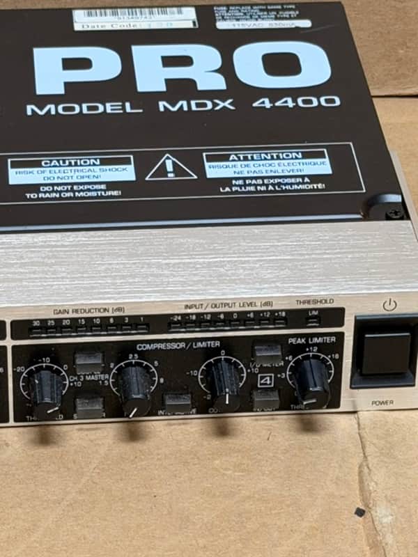 Behringer Multicom Pro Audio Interactive Quad Dynamics Processor