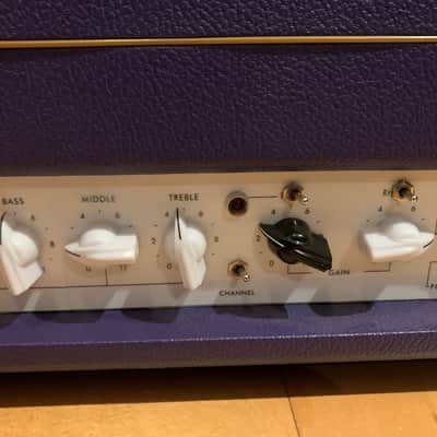 Mark Cameron Custom 2-Channel 50 Watt Head Purple image 4