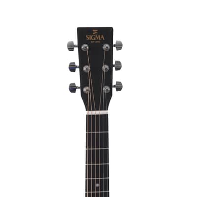 Sigma DMCE - Micarta Fingerboard, Blackburst image 3