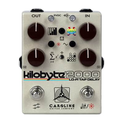 Caroline Guitar Company Kilobyte 2000 Delay Pedal [DEMO] image 1